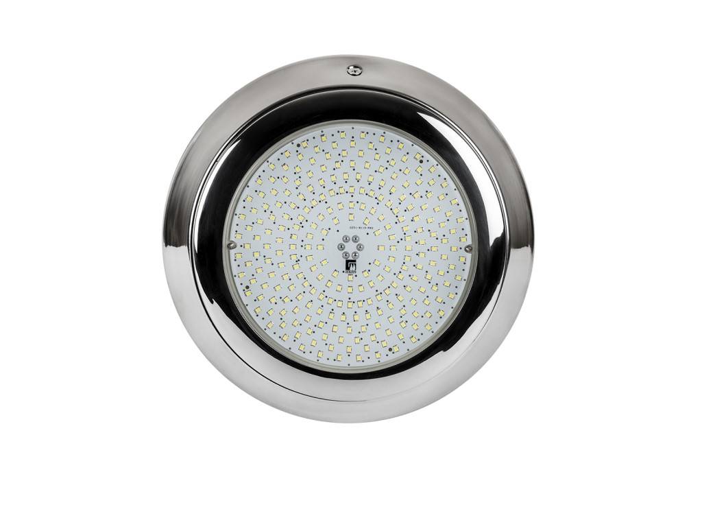 “SlimLED-INOX” Havuz Sualtı Aydınlatma Lambası. Kovansız - Reçine Dolgulu, Tek Renkli